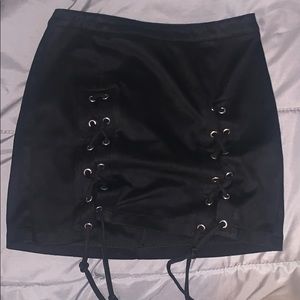 Black skirt
